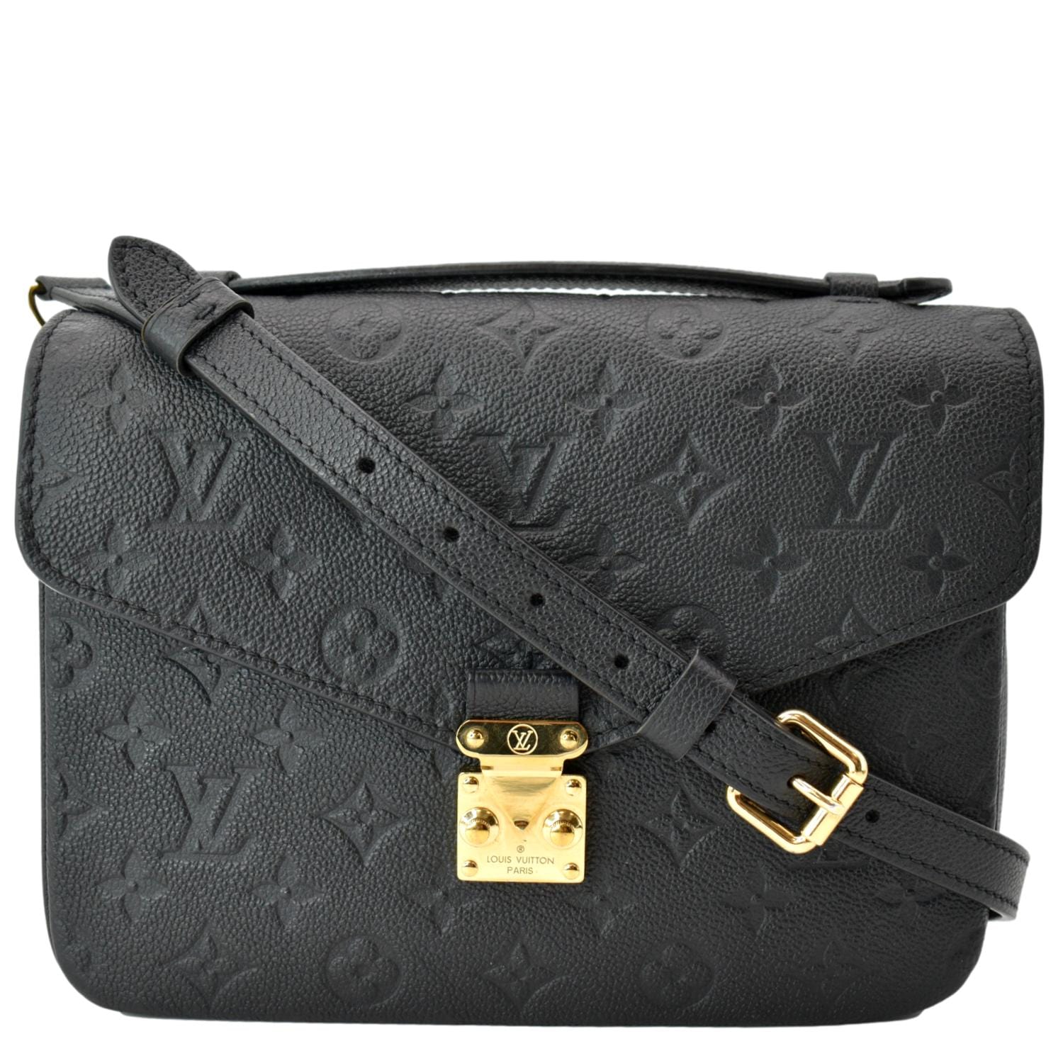 Metis leather satchel Louis Vuitton Black in Leather - 31292902