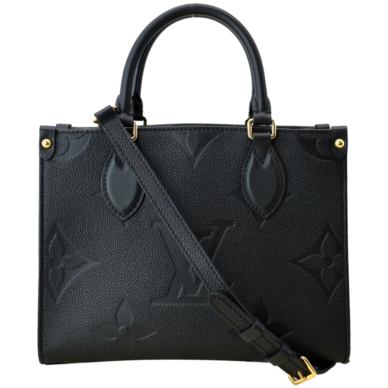 Louis Vuitton OD√âON Tote PM, Black, One Size