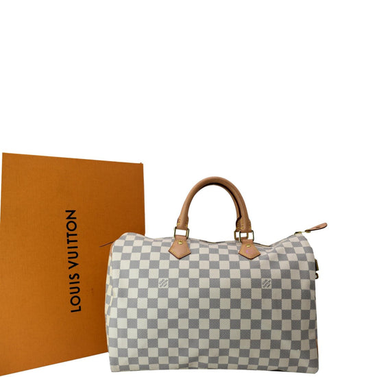Louis Vuitton Damier Azur Speedy 35 - Neutrals Handle Bags, Handbags -  LOU781874