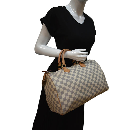 Louis Vuitton Damier Azur Speedy 35 - Neutrals Handle Bags, Handbags -  LOU805200