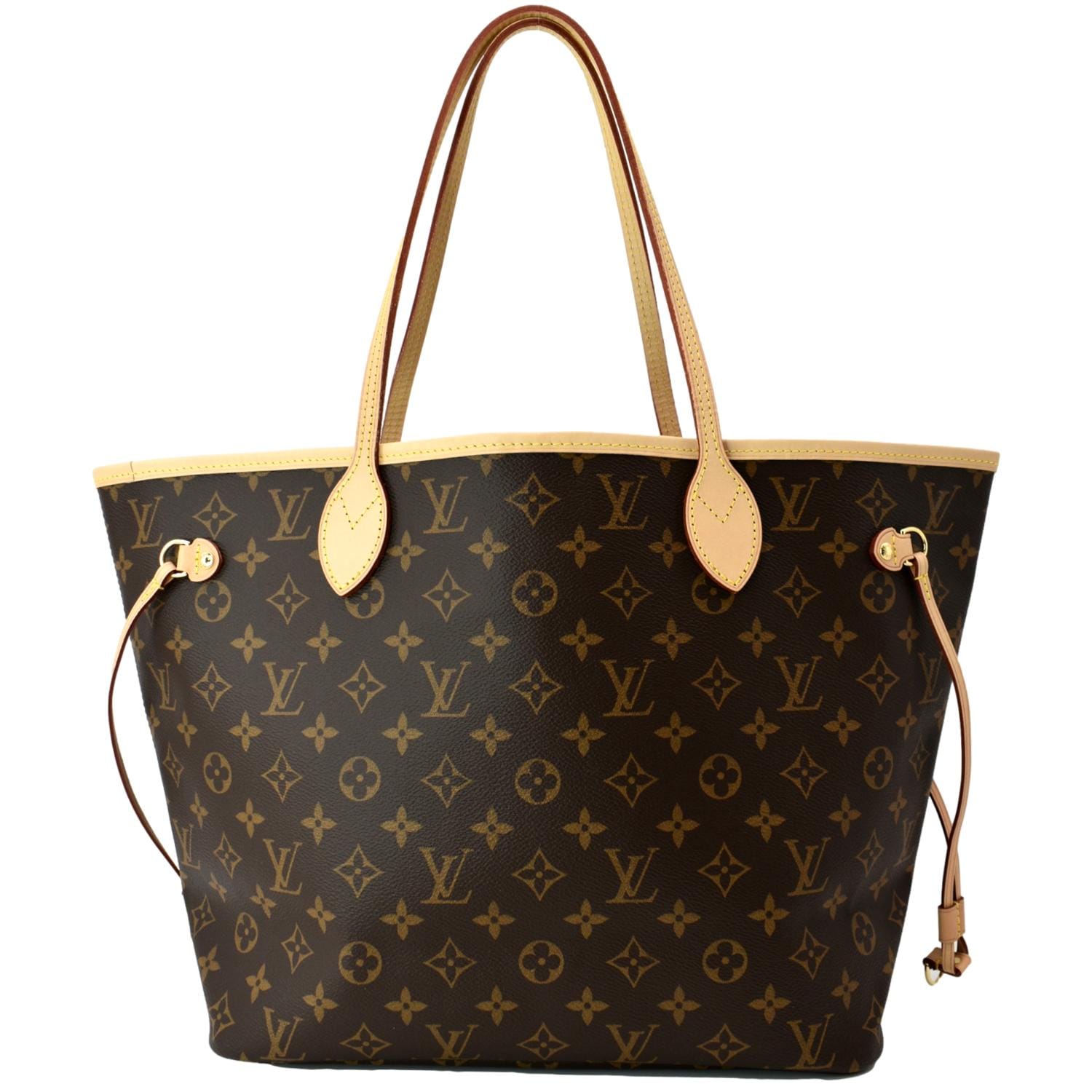 RvceShops Revival, Brown Louis Vuitton Monogram Neverfull MM Tote Bag