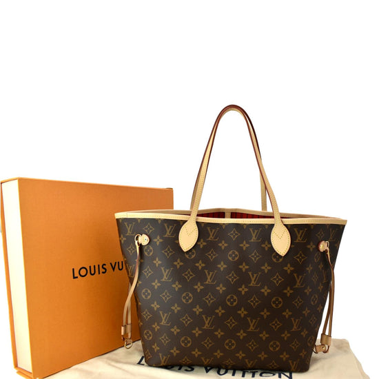 Louis Vuitton V Tote MM Monogram Canvas Tote Bag - DDH