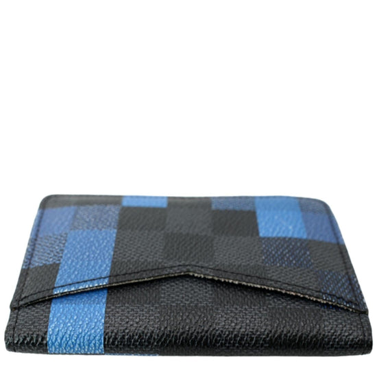 Louis Vuitton Monogram Graphite Pocket Organizer Wallet W/RBA