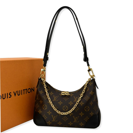 Boulogne leather handbag Louis Vuitton Brown in Leather - 35842107
