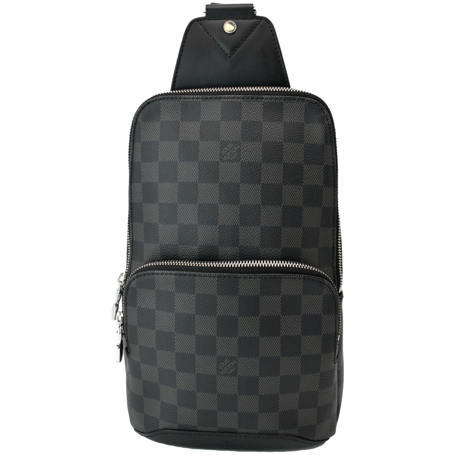 Louis Vuitton Avenue Sling Bag Men Backpacks (Damier Graphite