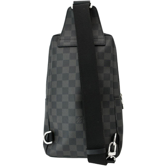 Louis Vuitton Avenue Sling Bag Damier Graphite Black 2249021