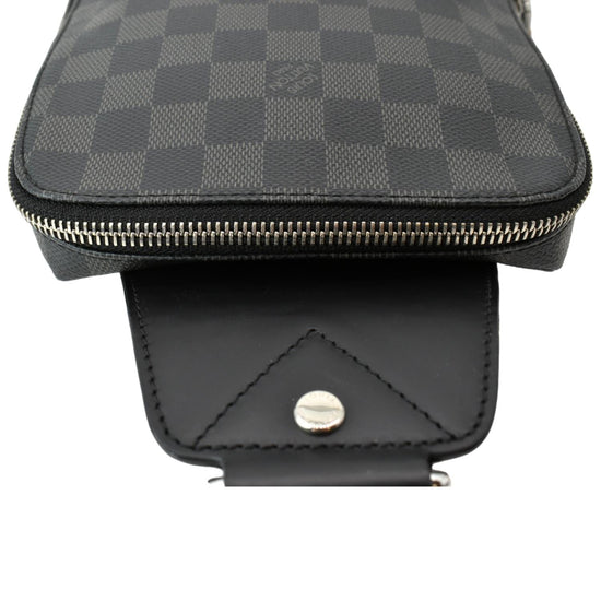 Louis Vuitton Damier Graphite Avenue Sling Backpack - Black Messenger Bags,  Bags - LOU750156