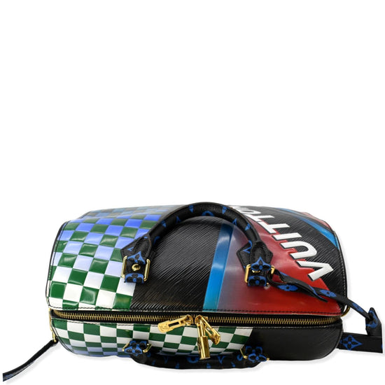 Speedy 30 Bandouliere Special Edit Colored Damier – Keeks Designer Handbags