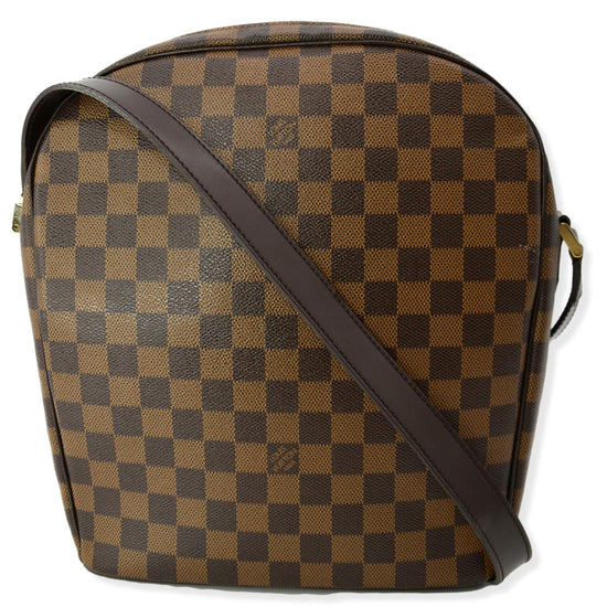 Brown Louis Vuitton Damier Ebene Ipanema PM Crossbody Bag – Designer Revival