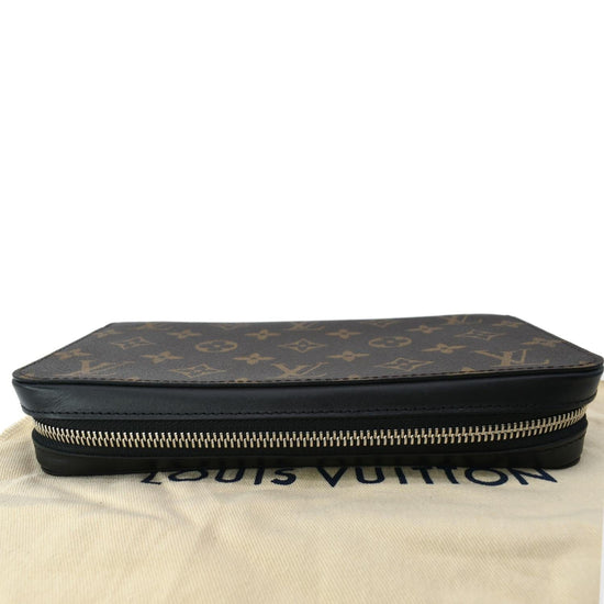 NEW LOUIS VUITTON ZIPPY XL N WALLET63284 CHECKED EBONY WALLET CANVAS Brown  Cloth ref.916114 - Joli Closet