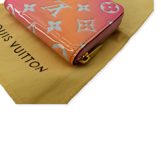 Louis Vuitton Sunrise Vernis Zippy Cardholder