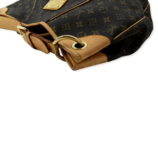 Galliera cloth tote Louis Vuitton Brown in Cloth - 32088418
