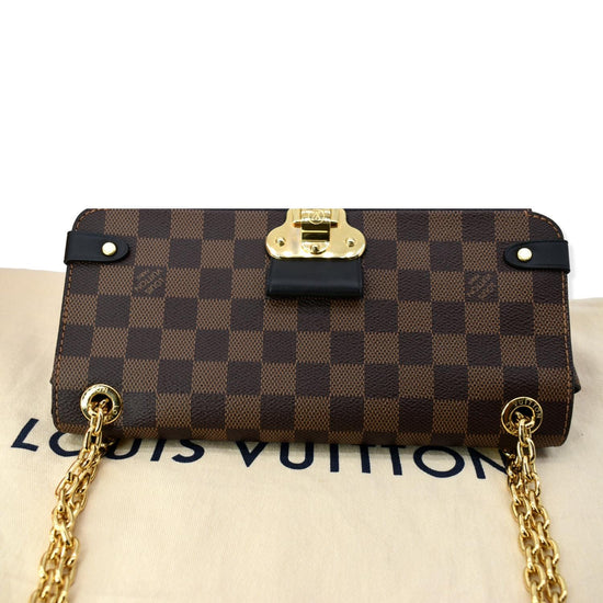 Vavin leather crossbody bag Louis Vuitton Brown in Leather - 34454911