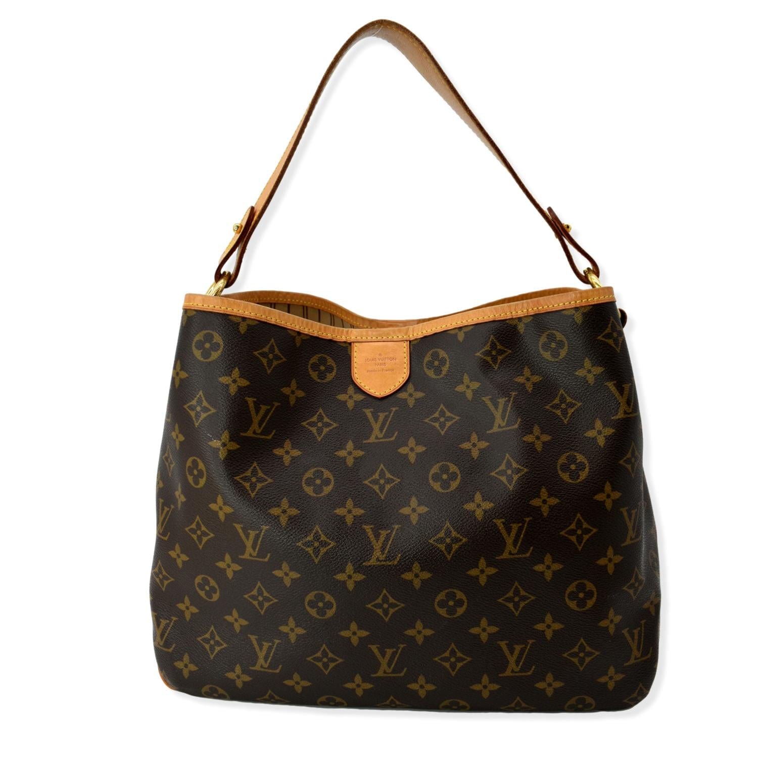 Delightful leather handbag Louis Vuitton Brown in Leather - 36648950