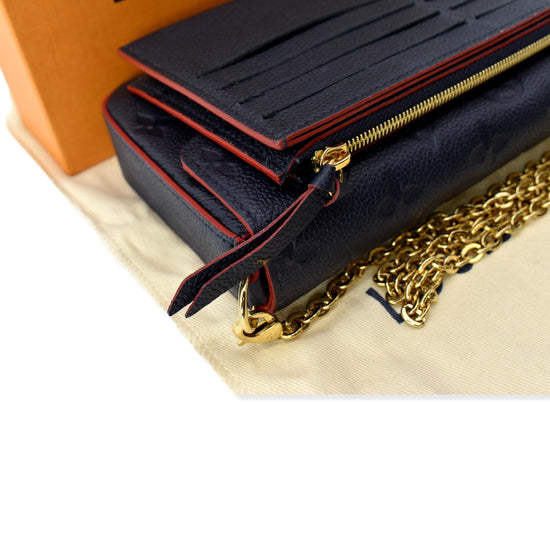 Louis Vuitton Monogram Canvas Pochette Felicie Wallets Handbag Clutch  Article:M61276: Handbags: .com