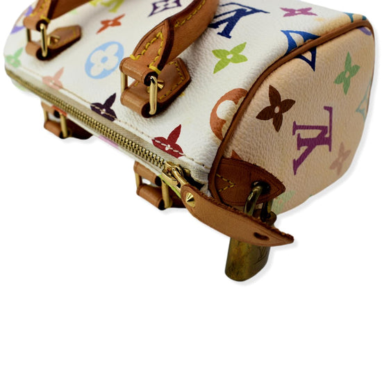 LOUIS VUITTON MURAKAMI WHITE MULTICOLOR MONOGRAM NANO SPEEDY - CRTBLNCHSHP