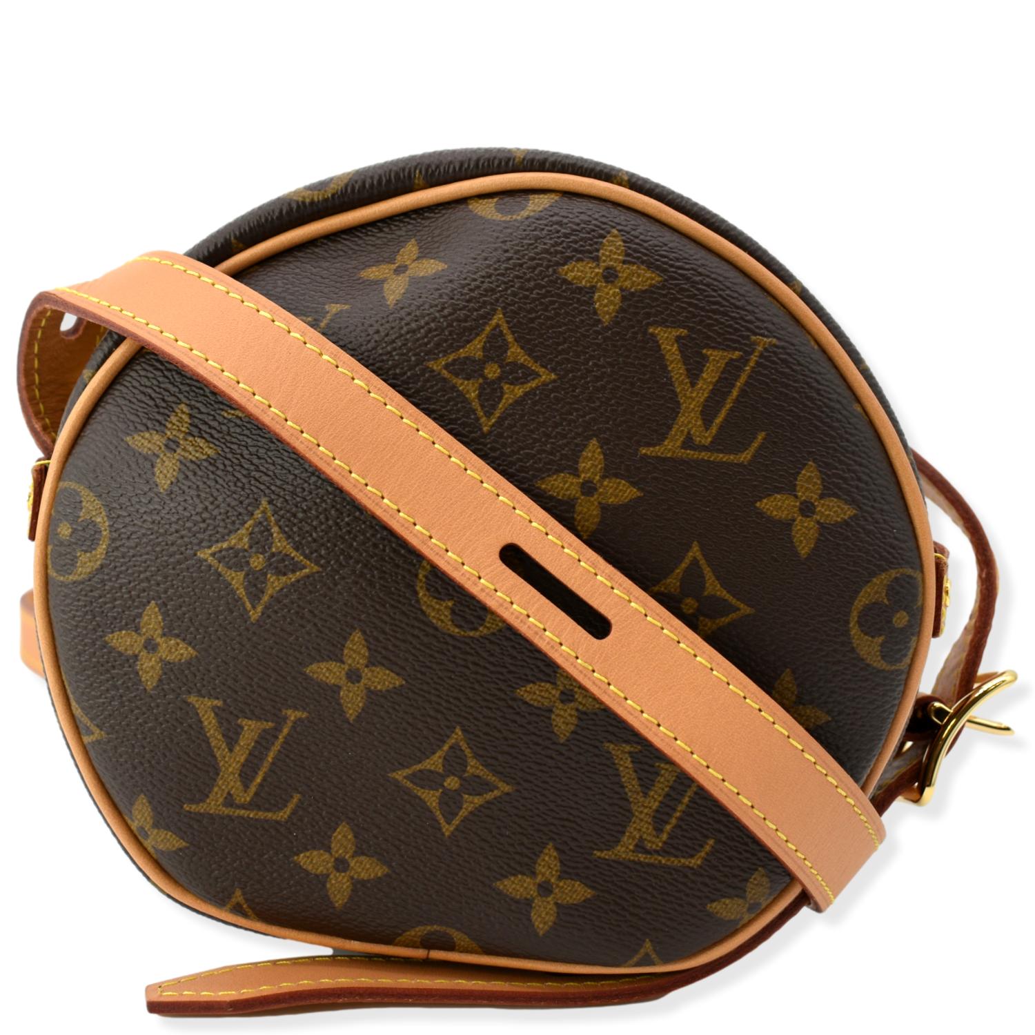 Louis Vuitton Boite Chapeau Souple Monogram Giant Reverse Brown in Coated  Canvas/Leather with Gold-tone - US