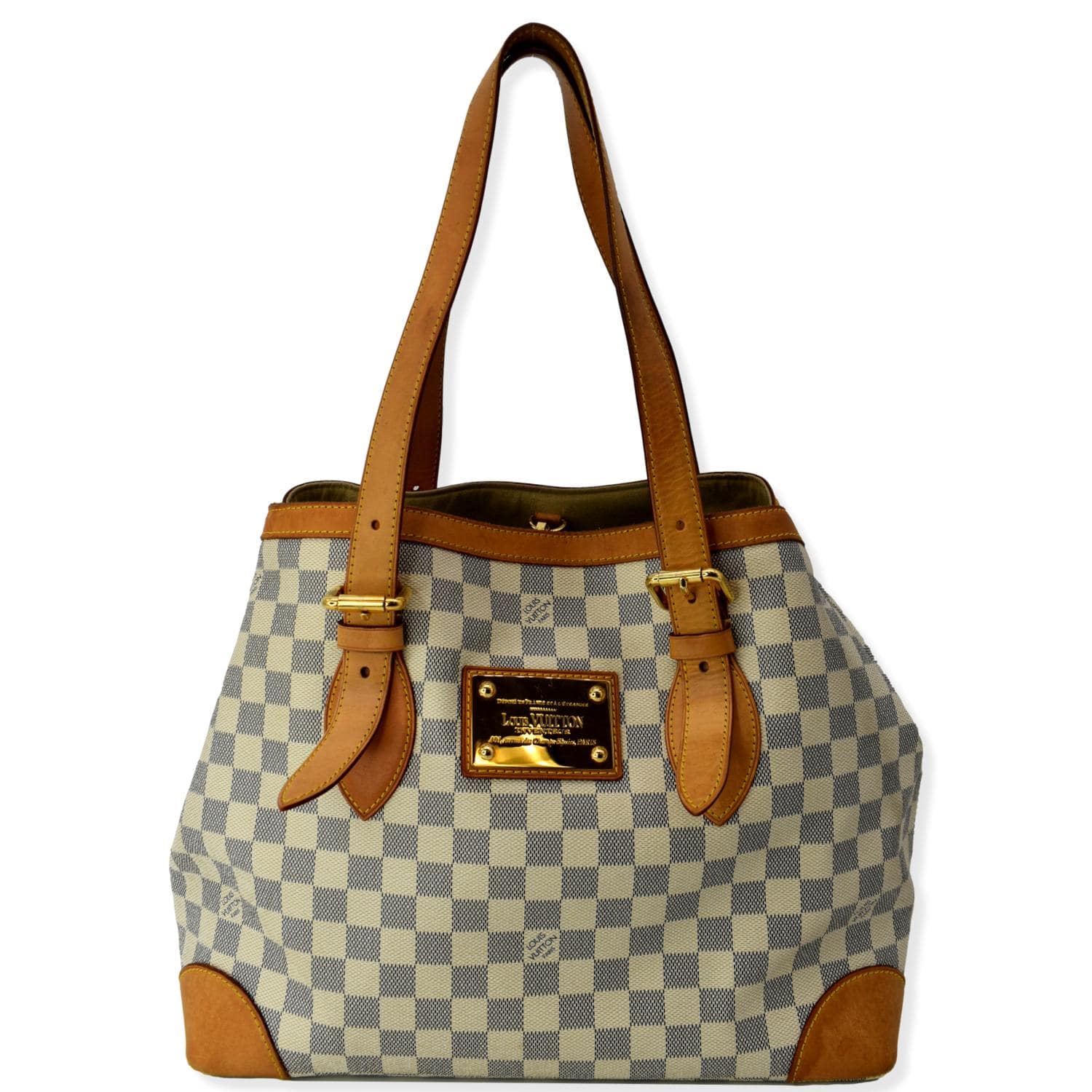 Louis Vuitton Berkeley Azur Damier Boston Shoulder Bag