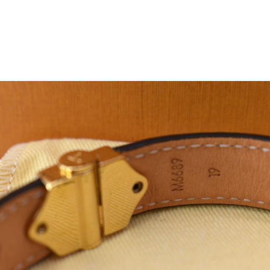 Louis Vuitton Monogram Canvas Favourit Bow Bracelet Size 17