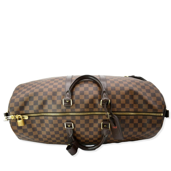 Keepall Bandoulière 55 Damier Ebene Canvas - Personalisation