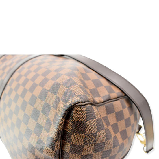 LOUIS VUITTON Weekender, lona con monograma y cuero de v…