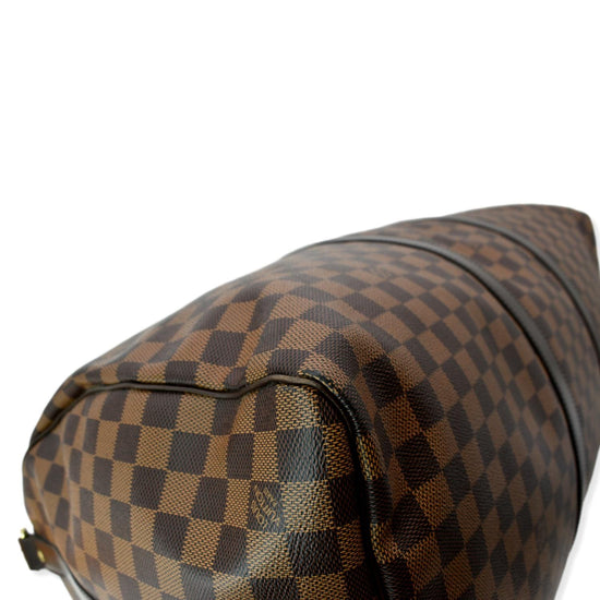 Bolsa de viaje Louis Vuitton Greenwich modelo pequeño en lona Monogram y  cuero negro, Gray Louis Vuitton Damier Graphite Keepall Bandouliere 55  Travel Bag