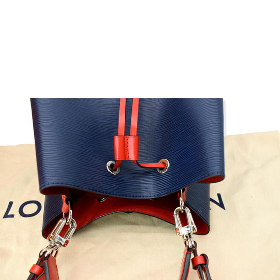 Louis Vuitton Neonoe Epi Leather Shoulder Bag Indigo