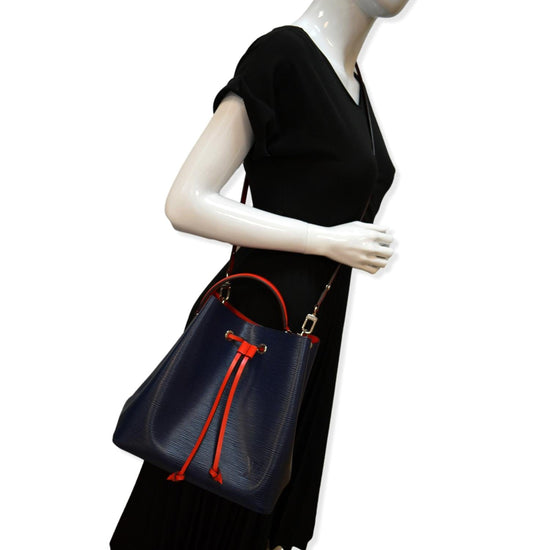 Louis Vuitton NEONOE MM EPI Indigo, Luxury, Bags & Wallets on