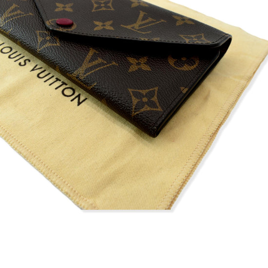 Louis Vuitton Josephine Wallet Zippered Insert Monogram Red Lining in  Coated Canvas with Gold-tone - US