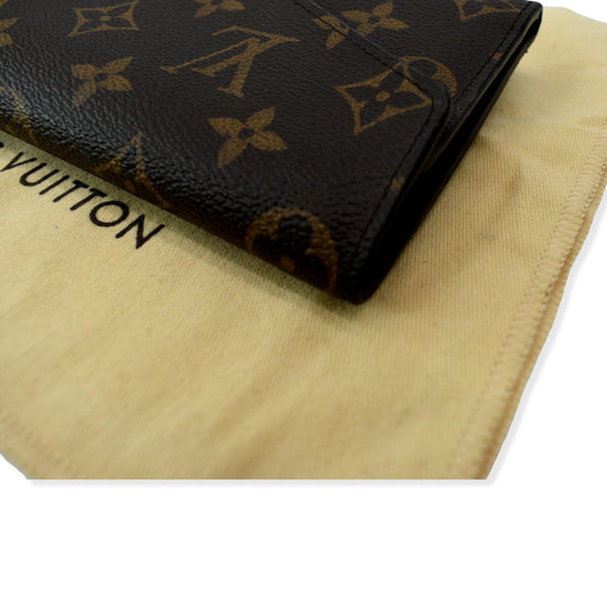 Louis Vuitton Brown Josephine Fuchsia Monogram Wallet - MyDesignerly