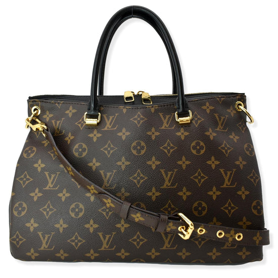 Palk leather bag Louis Vuitton Brown in Leather - 34859893