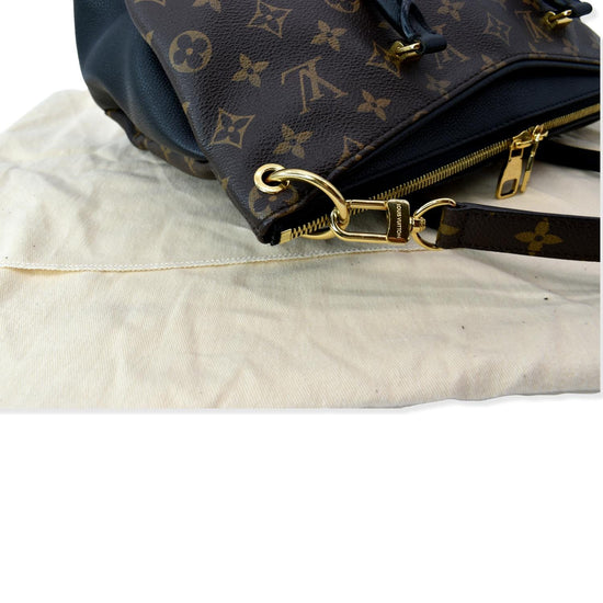 Pallas vinyl handbag Louis Vuitton Brown in Vinyl - 34827942