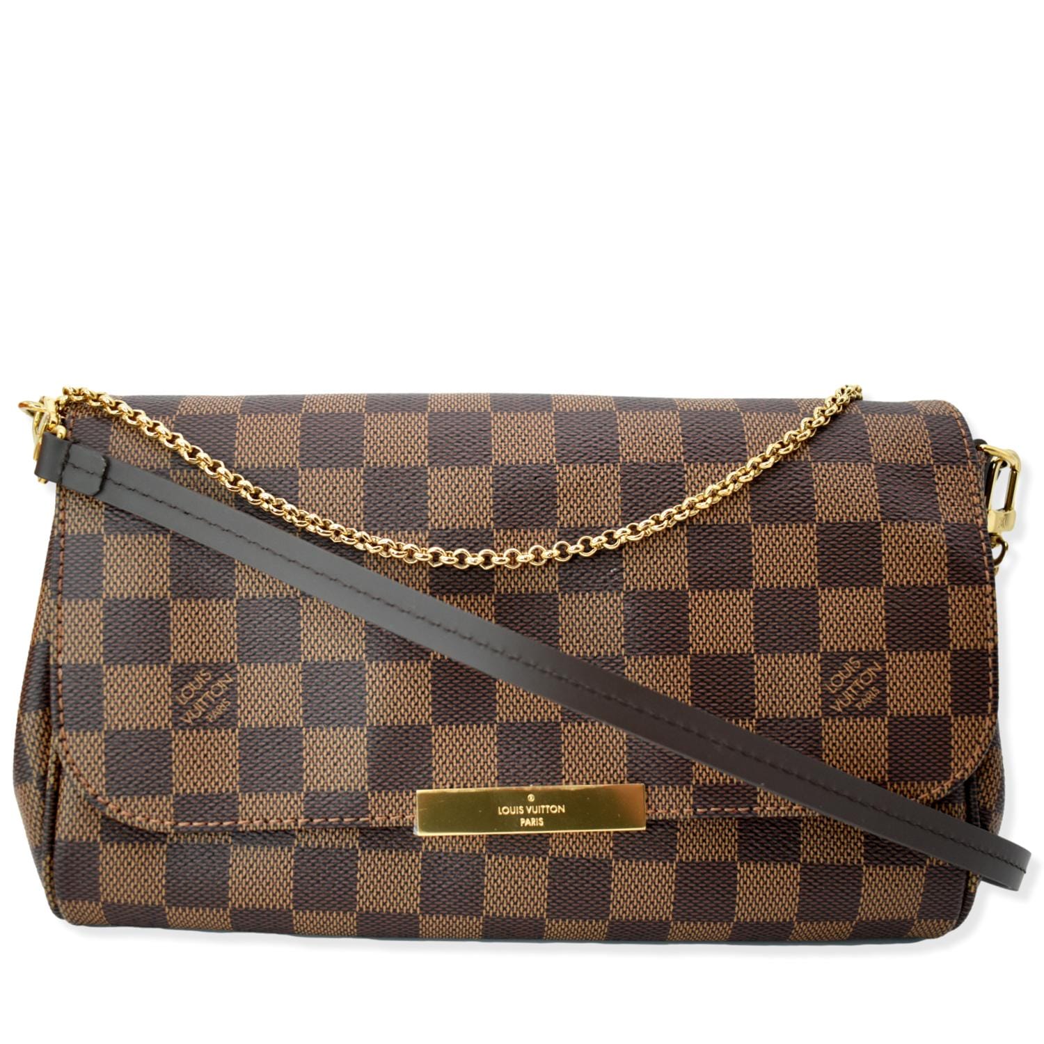 Favorite MM Damier Ebene – Keeks Designer Handbags