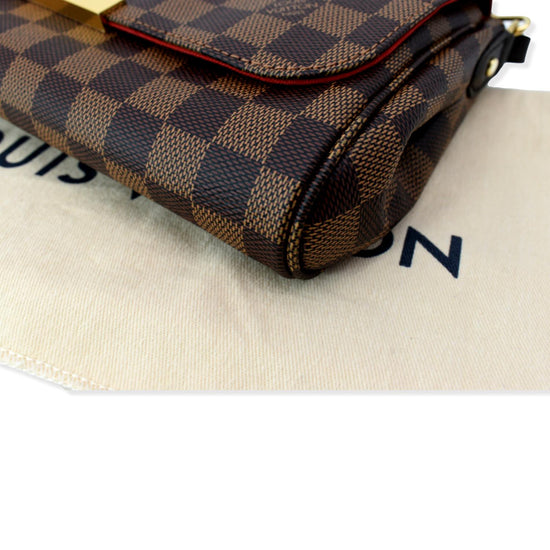 LOUIS VUITTON Damier Ebene Favorite MM 1288811