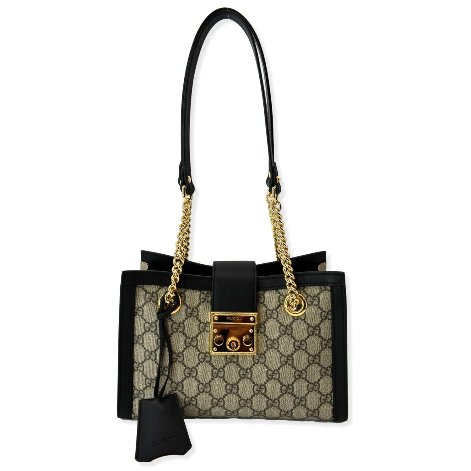 Gucci Mini GG Supreme Padlock Shoulder Bag - Farfetch