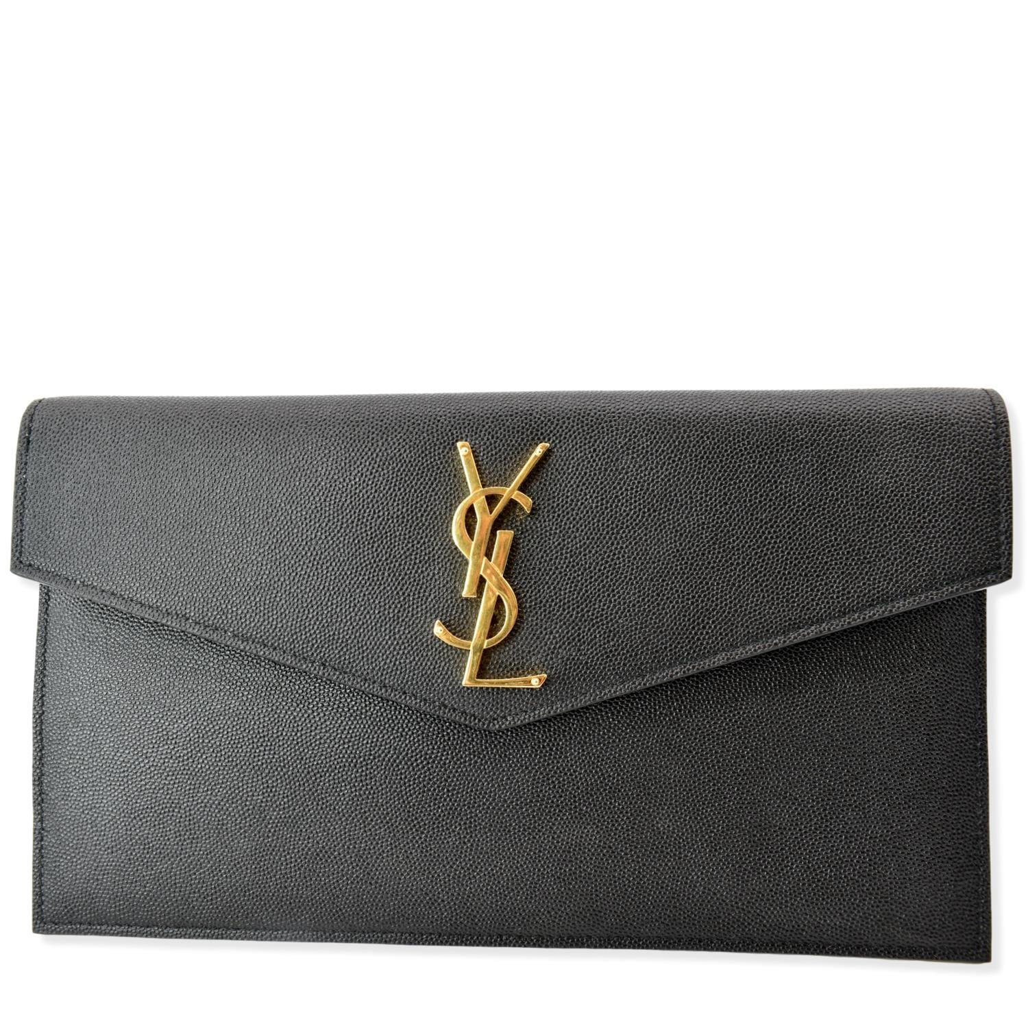 Saint Laurent 'Uptown Baby Small' clutch with logo