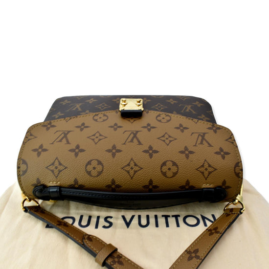 LOUIS VUITTON Metis Pochette Reverse Monogram Canvas Crossbody Bag Bro