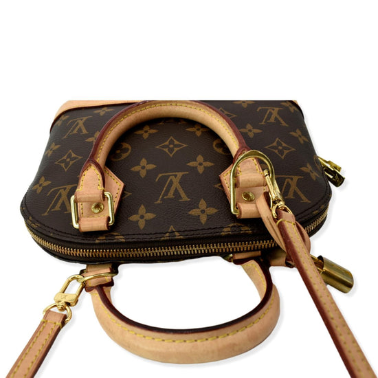 Handbag Reveal  Custom Dyed Burgundy Louis Vuitton Alma 