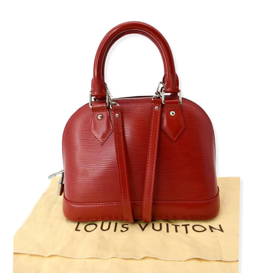 Louis Vuitton Alma BB Epi Red 2-Way Top Handle - Tabita Bags – Tabita Bags  with Love