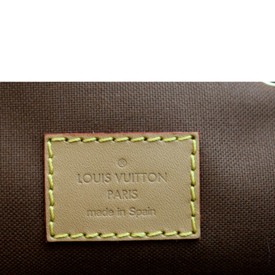 Louis Vuitton Monogram Montsouris PM M51137 Brown Cloth ref.971581