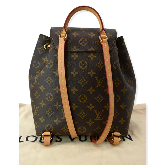 Montsouris PM Monogram Canvas/Natural leather - Handbags