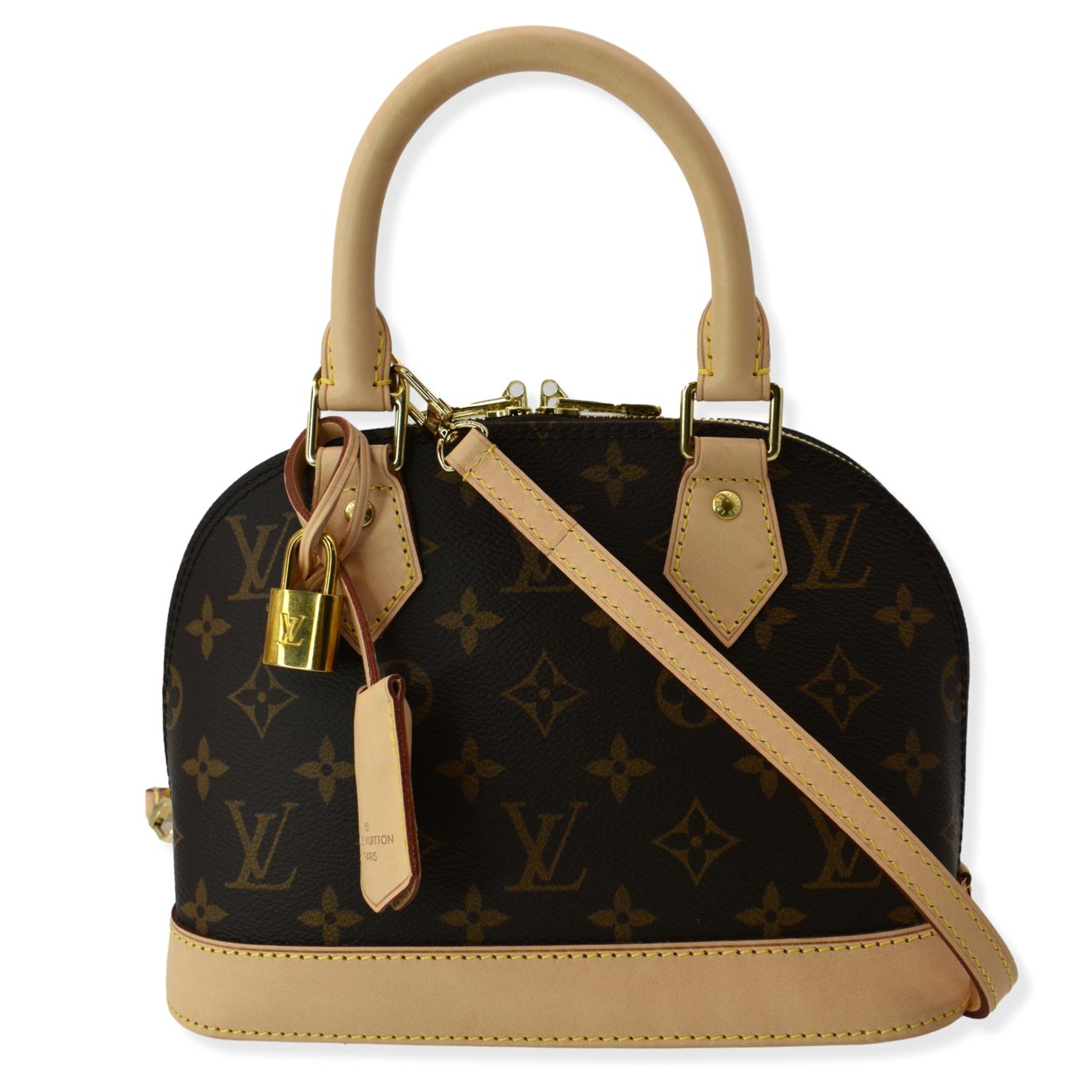 Alma BB Monogram - Handbags, LOUIS VUITTON ®