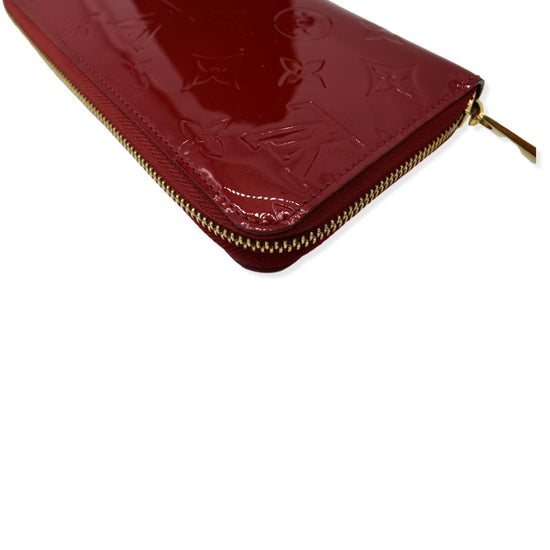 Patent leather wallet Louis Vuitton Pink in Patent leather - 27476785