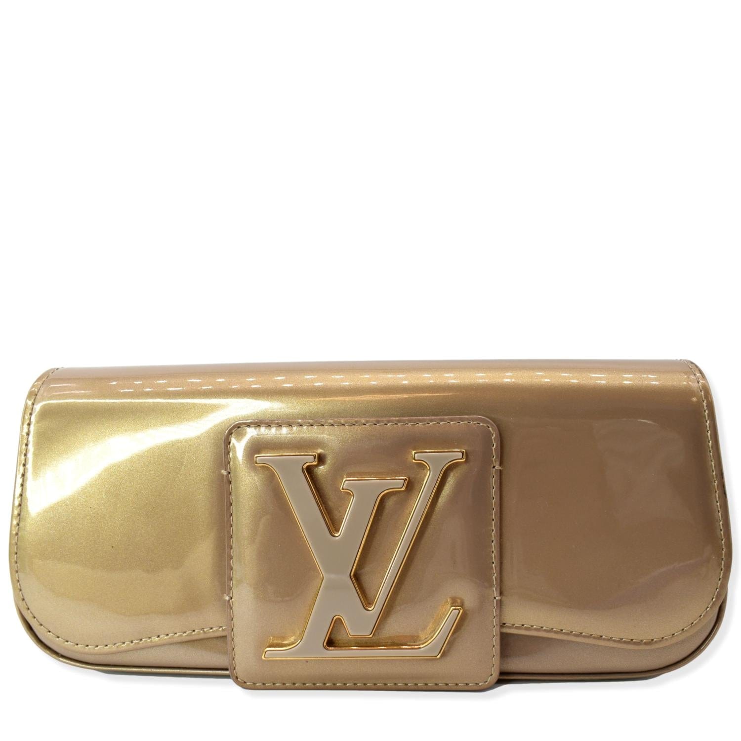 Louis Vuitton Sobe Patent Leather Clutch Bag (SHG-29972) – LuxeDH