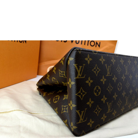 Louis Vuitton Grand Palais Monogram Canvas Shoulder Bag Brown