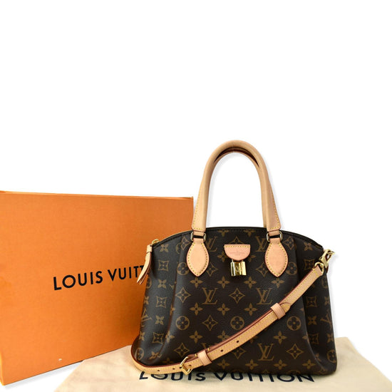 Rivoli leather handbag Louis Vuitton Brown in Leather - 22355015