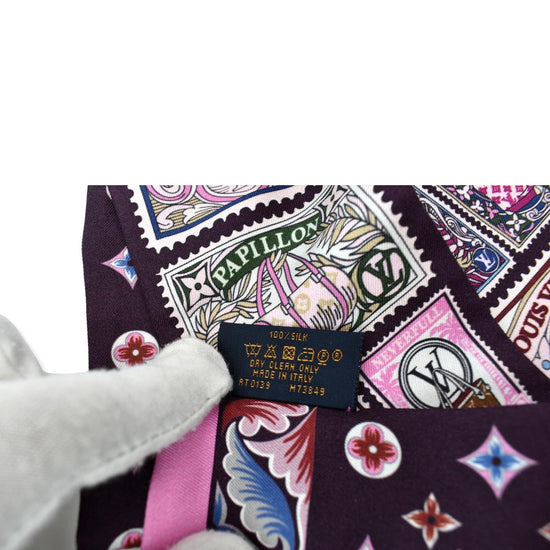 Authentic Louis Vuitton Monogram Multicolor White Twilly Bandeau Scarf –  Paris Station Shop