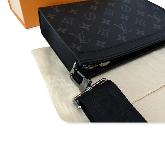 Louis Vuitton Gaston Wearable Wallet Monogram Eclipse Reverse Black