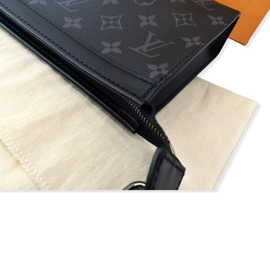 Louis Vuitton Gaston Wearable Monogram Eclipse Reverse Wallet Crossbod