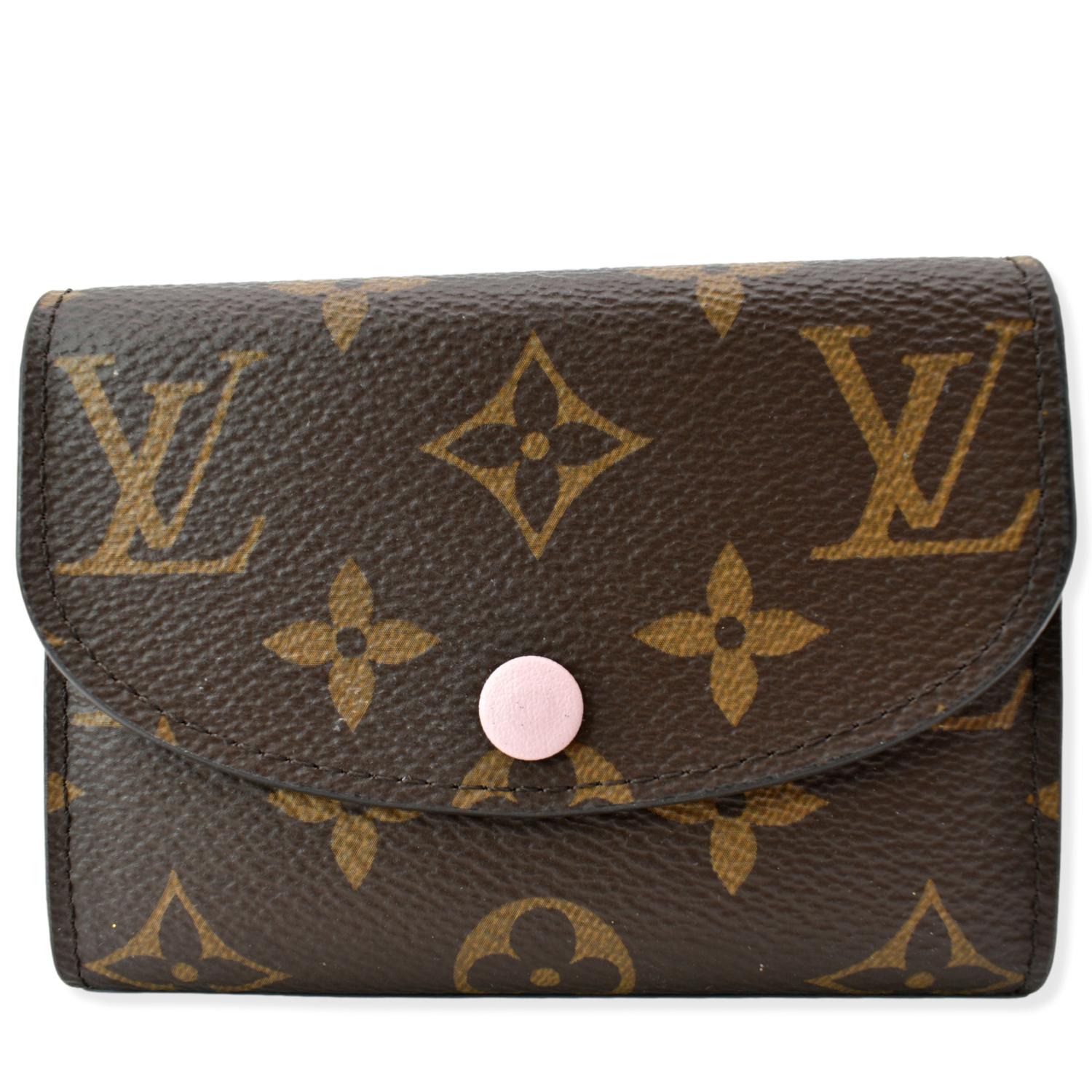 Monogram Canvas & Leather Rosalie Coin Purse for Women